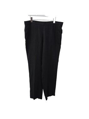 J. Jill Love Linen 100% Linen Wide Leg Pants Size M/L